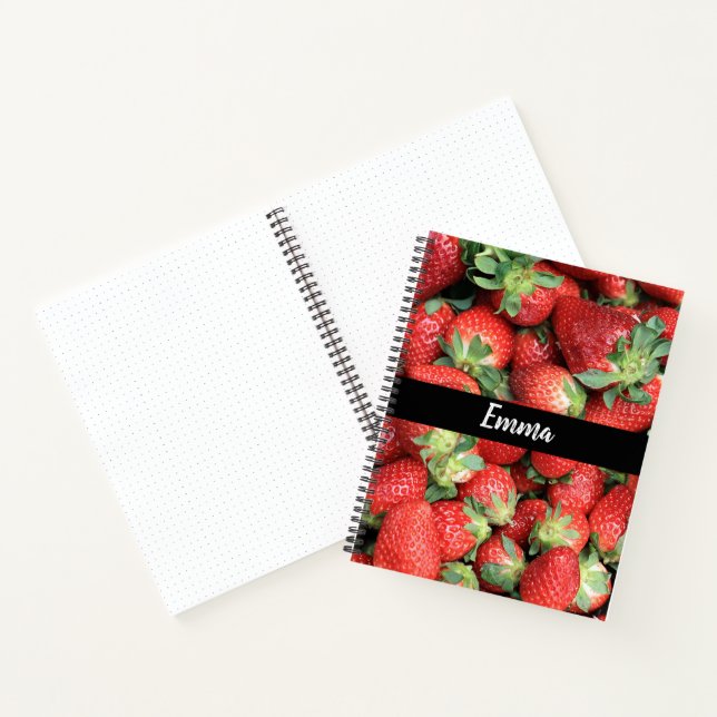 Carnet Photo Red Juicy Strawberries (Intérieur)