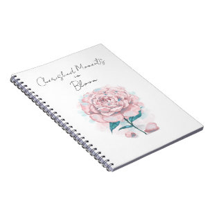 Carnet photo rose - Couverture de peinture numériq
