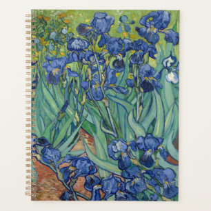 Carnet photo Spiral avec les Iris de Van Gogh