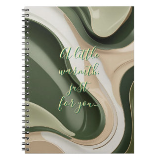Carnet photo spirale en graphisme élégant