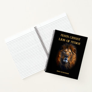 Carnet Photo Spirale Jésus Christ Lion De Juda