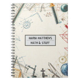 Carnet photo spirale mathématique personnalisé