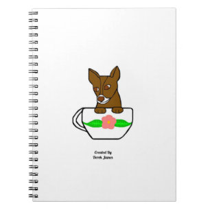 Carnet photo Teacup Chihuahua Spiral