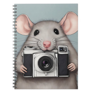 Carnet Photographe de Cute Rat