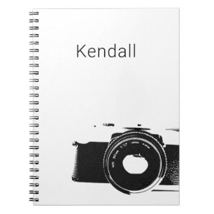 Carnet Photographe photo graphique Personnalisé