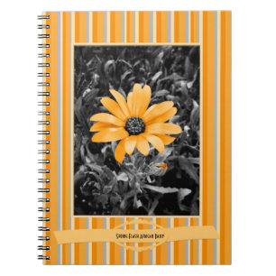 Carnet Photographie de marguerite africaine d'instantané