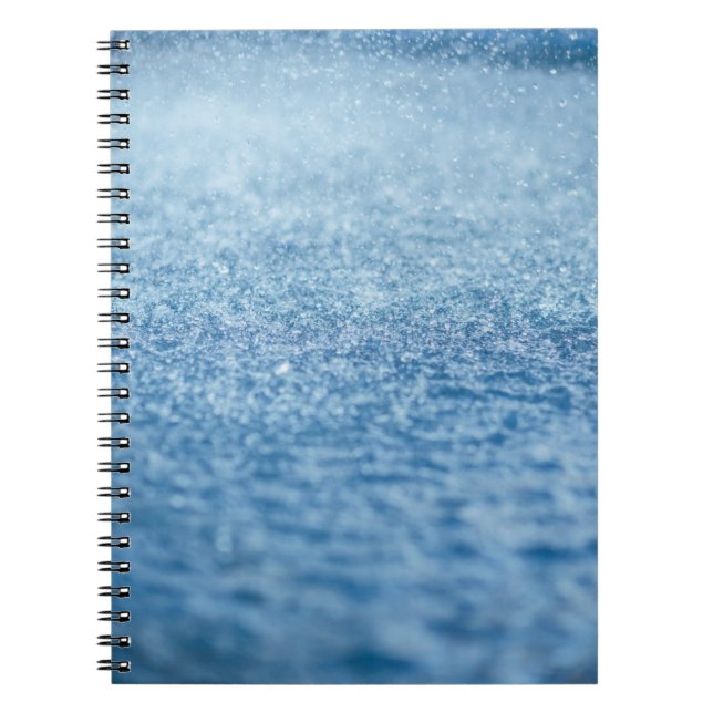 Carnet Photographie en accéléré de la pluie (Devant)