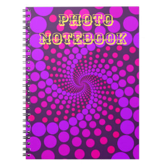 Carnet photographique Spiral avec de magnifiques l