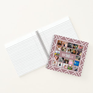 Carnet Photos de famille de Chevrons modernes et tendance
