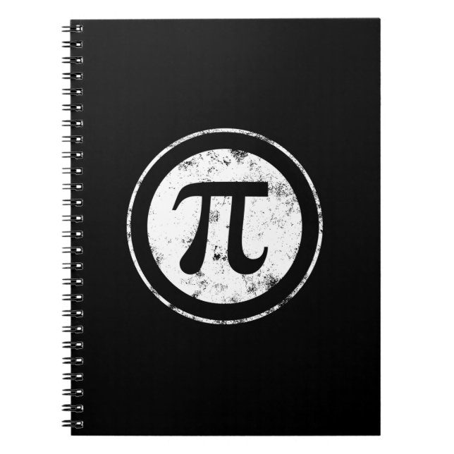Carnet Pi Day Pi Math (Devant)