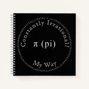 Carnet Pi, Le Mathématique Irrationnel Constant, Drôle