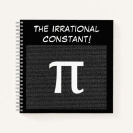Carnet Pi - L'irrationnel Mathématique Constante Personna