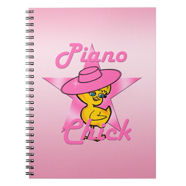 Carnet Piano Chick #8 (Devant)