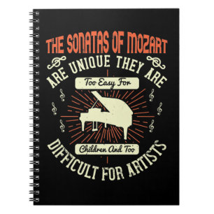 Carnet Piano - Les Sonates de Mozart