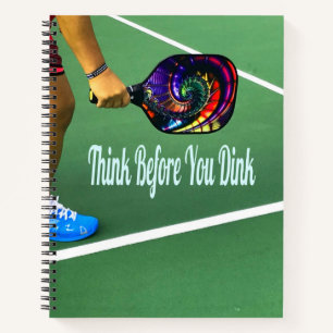 Carnet Pickleball Pensez Avant De Dîner