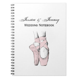Carnet Pieds de Ballerina sur la pointe #1 Lt Rose
