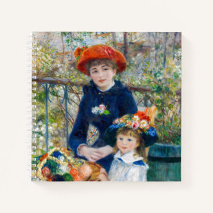 Carnet Pierre-Auguste Renoir - Deux sœurs sur la Terrasse