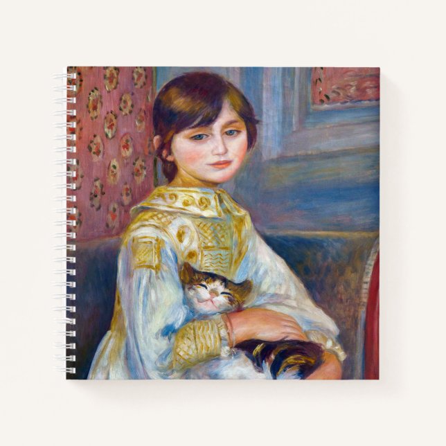 Carnet Pierre-Auguste Renoir - Enfant avec chat (Devant)
