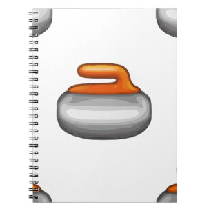 Carnet Pierre de curling Emoji