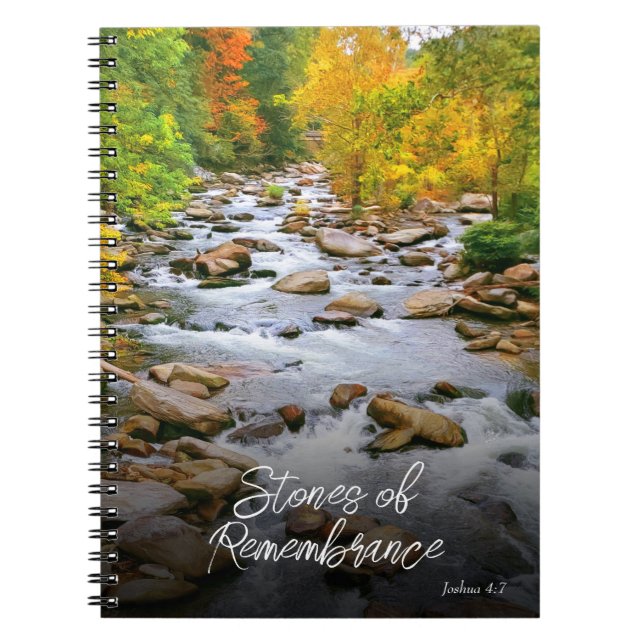 Carnet Pierres inspirantes de la prière du souvenir (Devant)