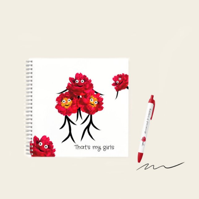 Carnet Pies rouges (Créateur téléchargé)