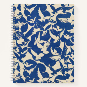 Carnet Pigeons in White and blue Rijksmuseum Amsterdam