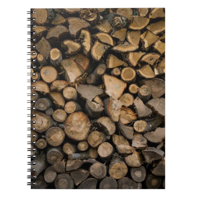 Carnet Pile de bois de feu (Devant)