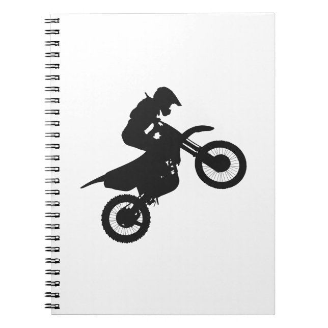 Carnet Pilote Motocross - Choisir la couleur arrière - pl (Devant)