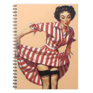 Carnet Pin vilain vintage de Striper de sucrerie