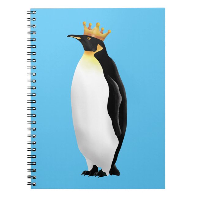 Carnet Pingouin roi (Devant)