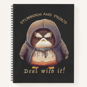 Carnet Pingouin Têtu Devoir Avec Il Mignonne Adorable Drô