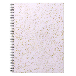 Carnet Pink and Gold Sparkle Notebook