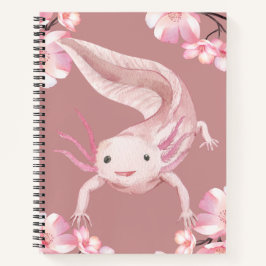 Carnet Pink Axolotl Spiral Notebook