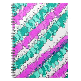 Carnet Pink et Turquoise Splatt détendu