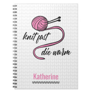 Carnet Pink Knit Fast, Die Warm