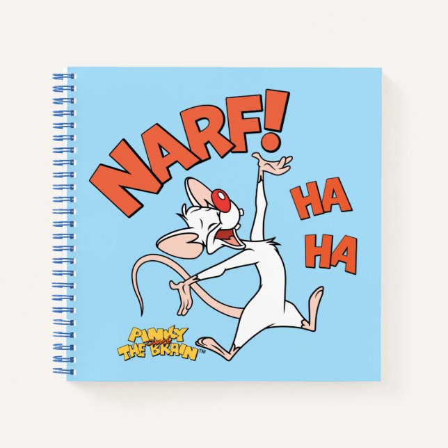 Carnet Pinky et le cerveau | Pinky "Narf !" (Devant)