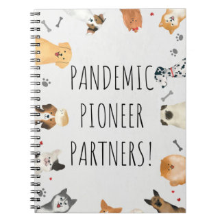 Carnet Pioneer Partners Cadeau De Chiens Mignons Pour Pio