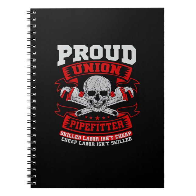 Carnet Pipefitter Steamfitter Plumber - Main-d'oeuvre qua (Devant)