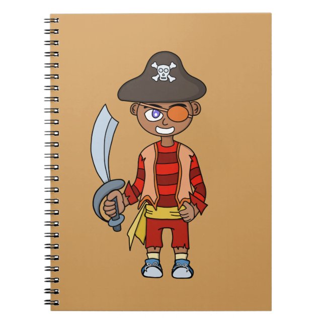 Carnet Pirate Boy (Devant)