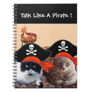Carnet PIRATE CATS, Parlez comme un jour de pirates