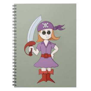 Carnet Pirate Girl