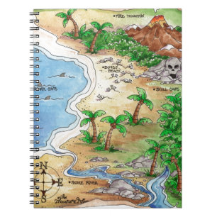 Carnet Pirate map