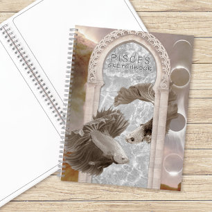 Carnet Pisces Muse Ethereal Zodiac Sketbook