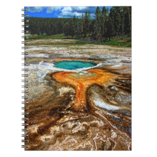 Carnet Piscine de courant ascendant de Yellowstone