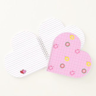 Carnet Piscine et tubes roses