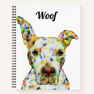 Carnet Pitbull 8,5 po x 11 po