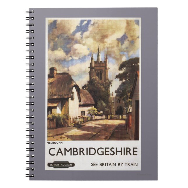 Carnet Pittoresque Country View British Railways Poster (Devant)