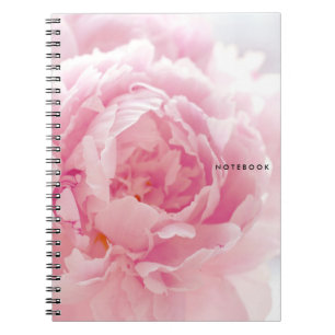 Carnet Pivoine rose