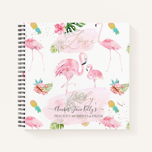 CARNET PIXDEZINES FLAMANTS ROSES ROSES LES PREMIERS DU BÉ (Devant)