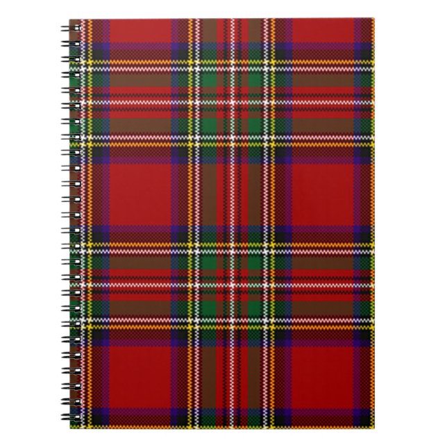 Carnet PixDezines tartan, clan stewart (Devant)